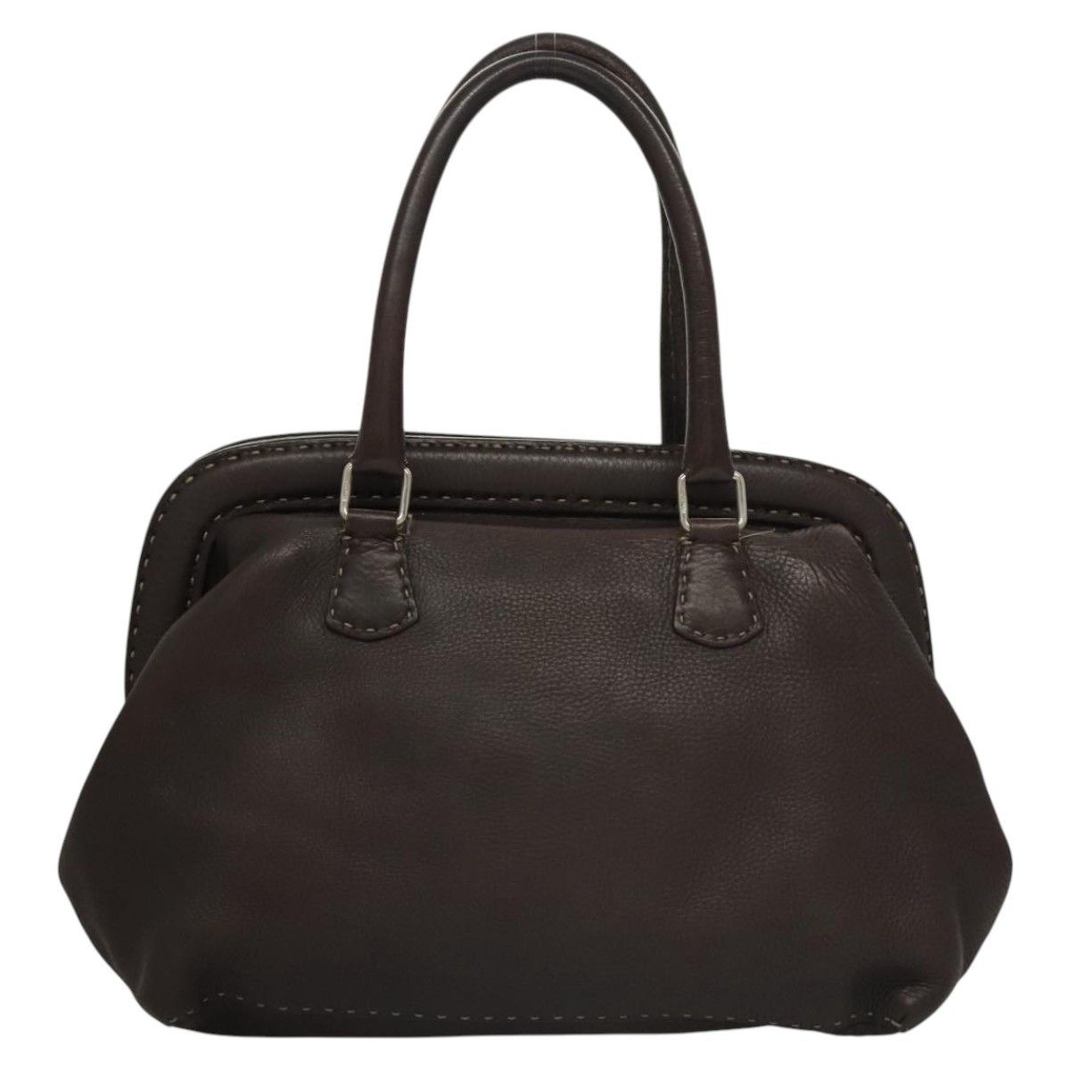Fendi Fendi Selleria Frame Doctor Bag Leather Size ONE SIZE - 2 Thumbnail