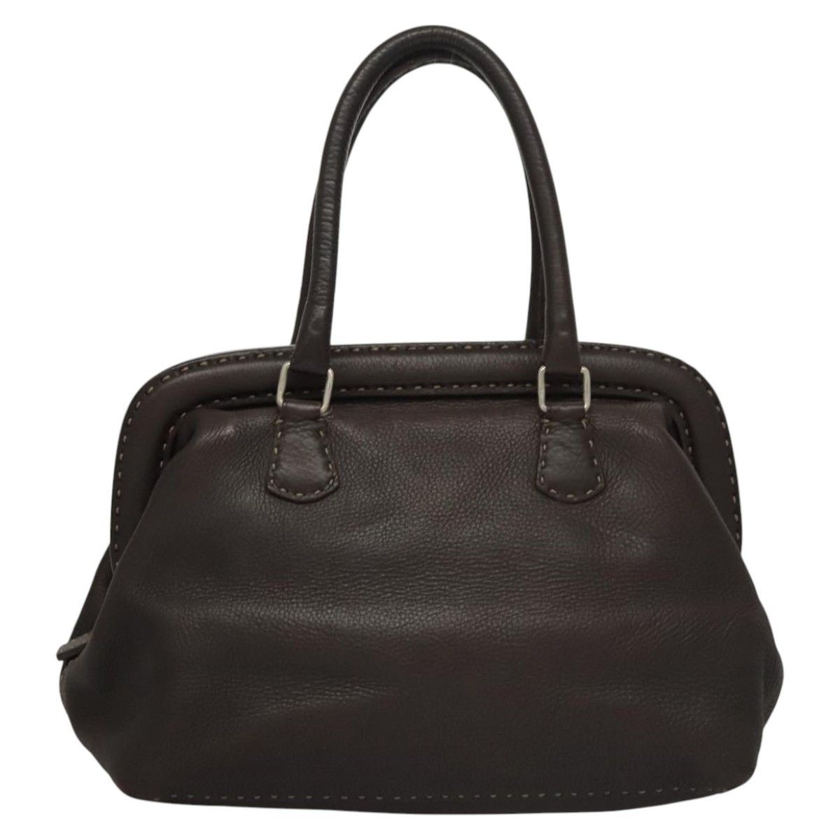 Fendi Fendi Selleria Frame Doctor Bag Leather Size ONE SIZE - 18 Thumbnail