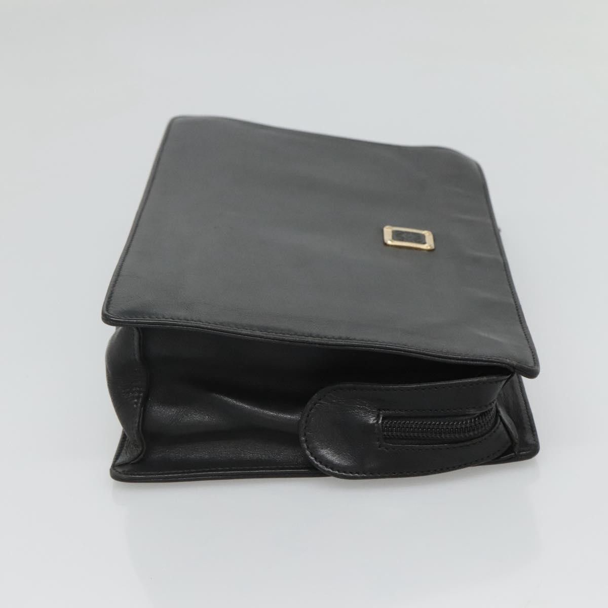 Loewe Loewe Anagram Clutch Bag Leather Size ONE SIZE - 4 Thumbnail