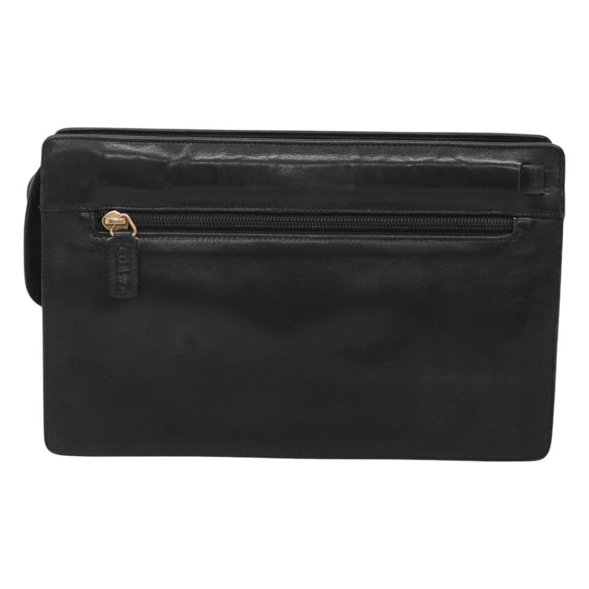 Loewe Loewe Anagram Clutch Bag Leather Size ONE SIZE - 2 Thumbnail