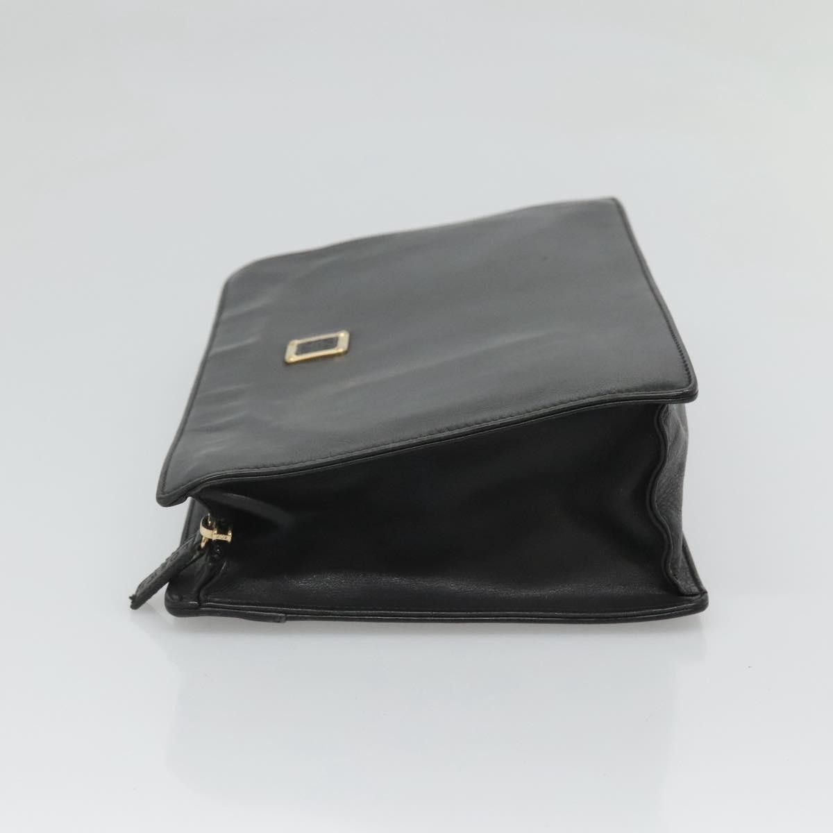 Loewe Loewe Anagram Clutch Bag Leather Size ONE SIZE - 3 Thumbnail