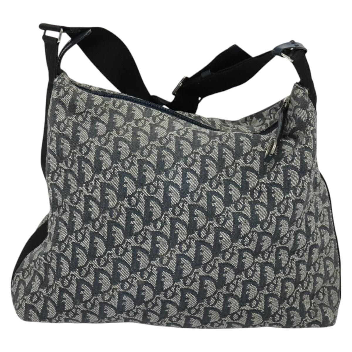 Dior Christian Dior Vintage Zip Shoulder Bag Diorissimo Canvas Size ONE SIZE - 2 Thumbnail