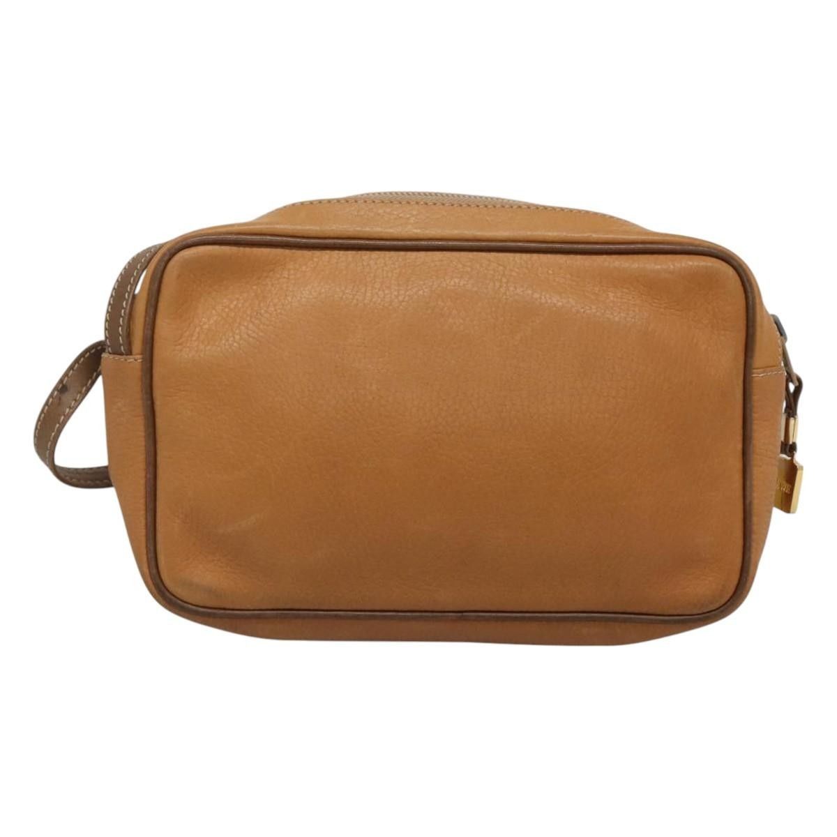 Loewe Loewe Anagram Clutch Bag Leather Size ONE SIZE - 2 Thumbnail