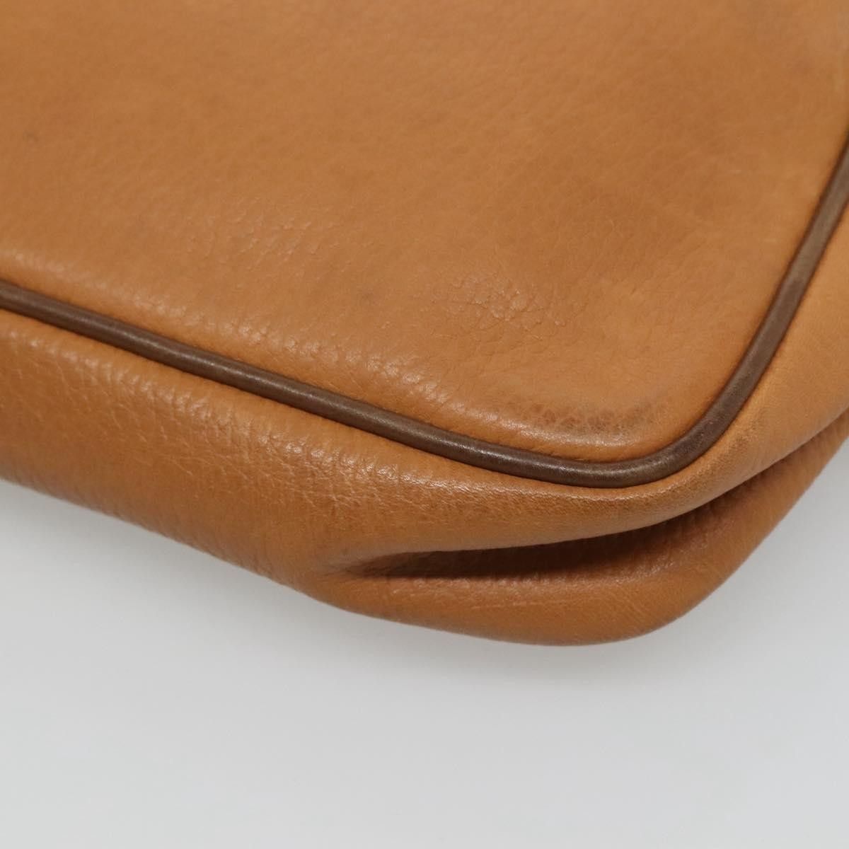 Loewe Loewe Anagram Clutch Bag Leather Size ONE SIZE - 8 Thumbnail