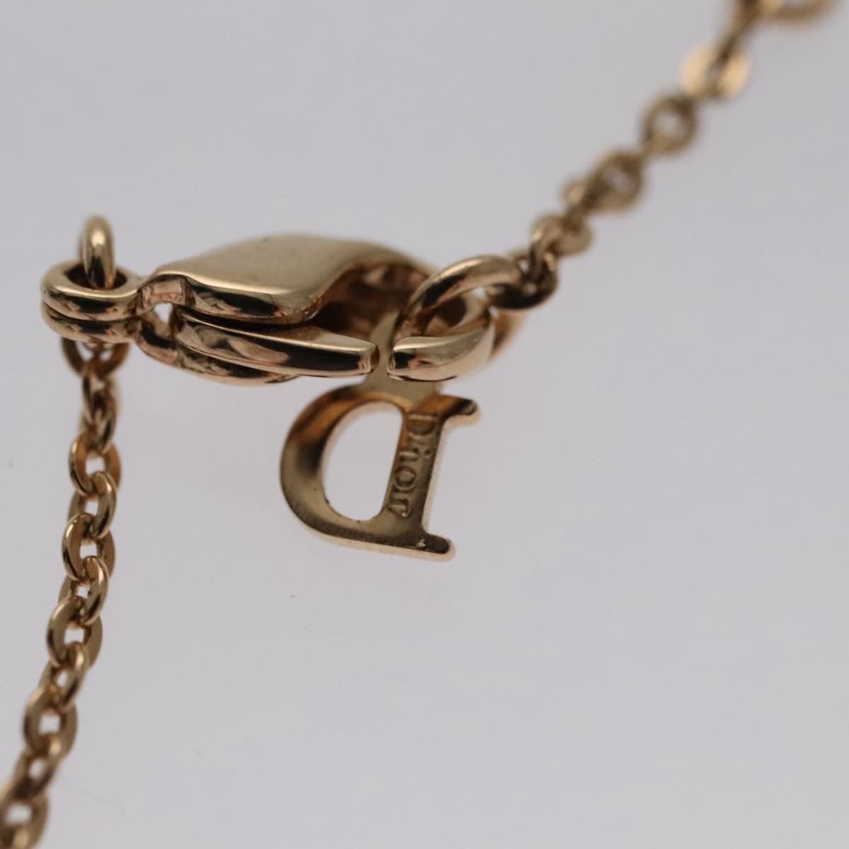 Dior Christian Dior Logo Necklace Metal Size ONE SIZE - 10 Thumbnail