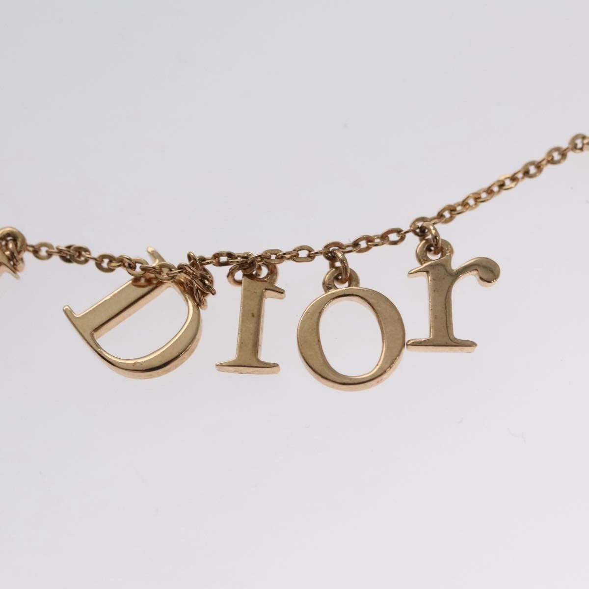Dior Christian Dior Logo Necklace Metal Size ONE SIZE - 3 Thumbnail