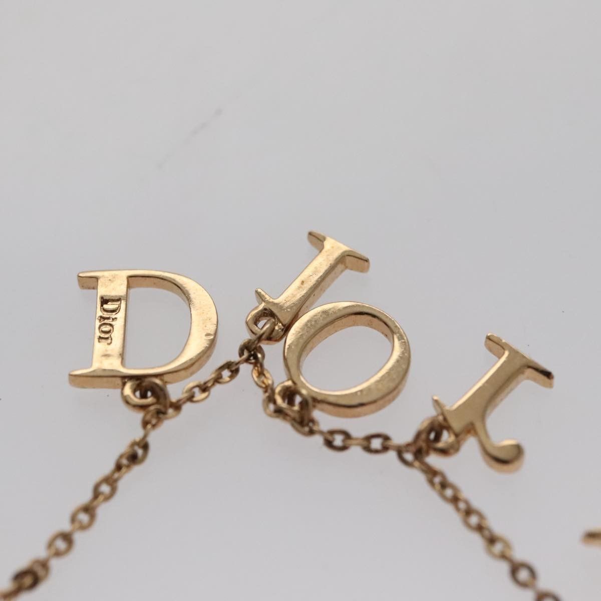 Dior Christian Dior Logo Necklace Metal Size ONE SIZE - 12 Thumbnail
