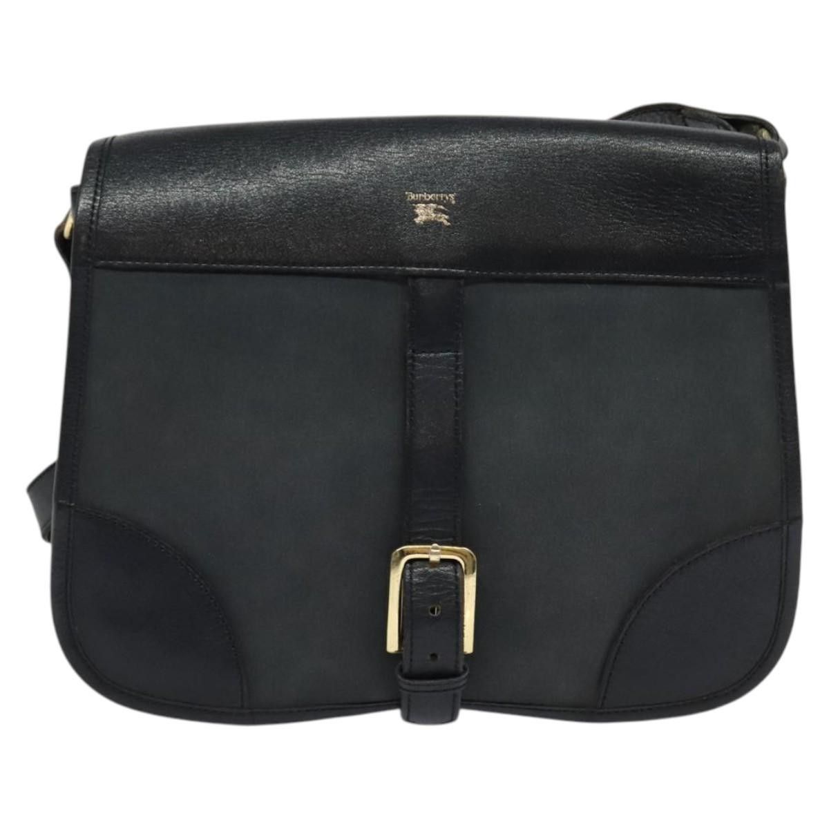 Burberry Burberry Flap Shoulder Bag Leather Size ONE SIZE - 17 Thumbnail