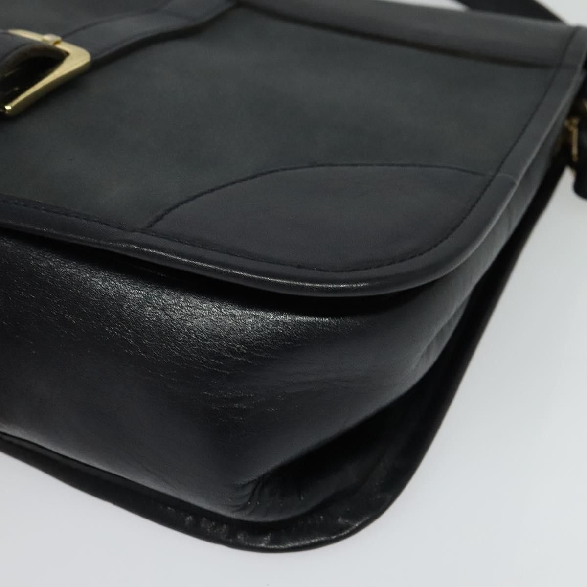 Burberry Burberry Flap Shoulder Bag Leather Size ONE SIZE - 9 Thumbnail