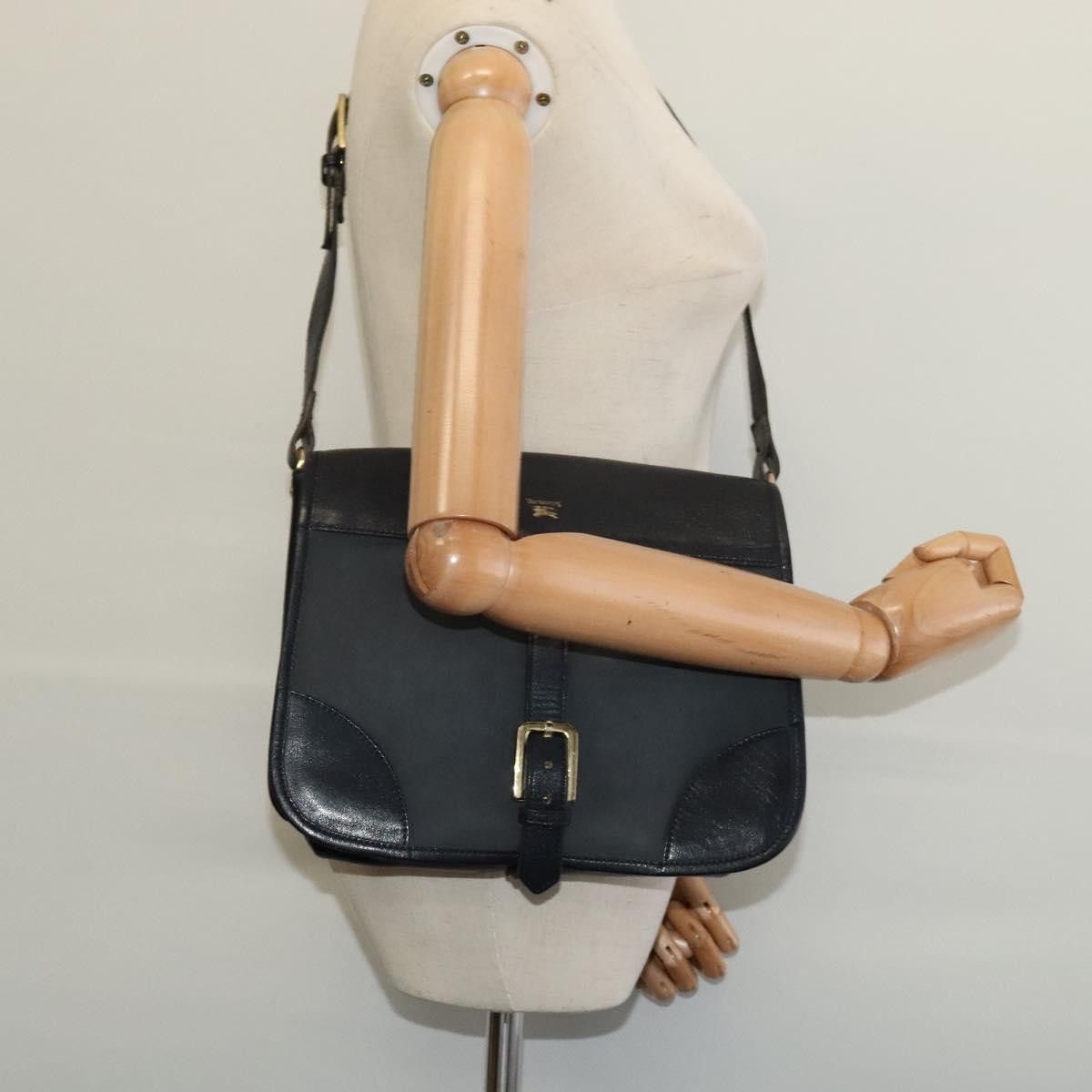Burberry Burberry Flap Shoulder Bag Leather Size ONE SIZE - 12 Thumbnail