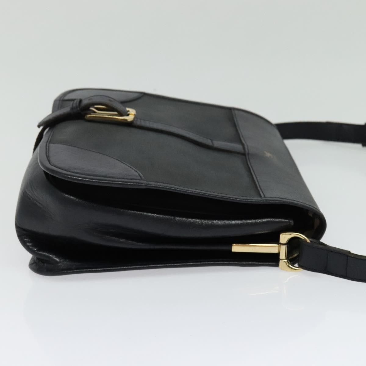 Burberry Burberry Flap Shoulder Bag Leather Size ONE SIZE - 4 Thumbnail