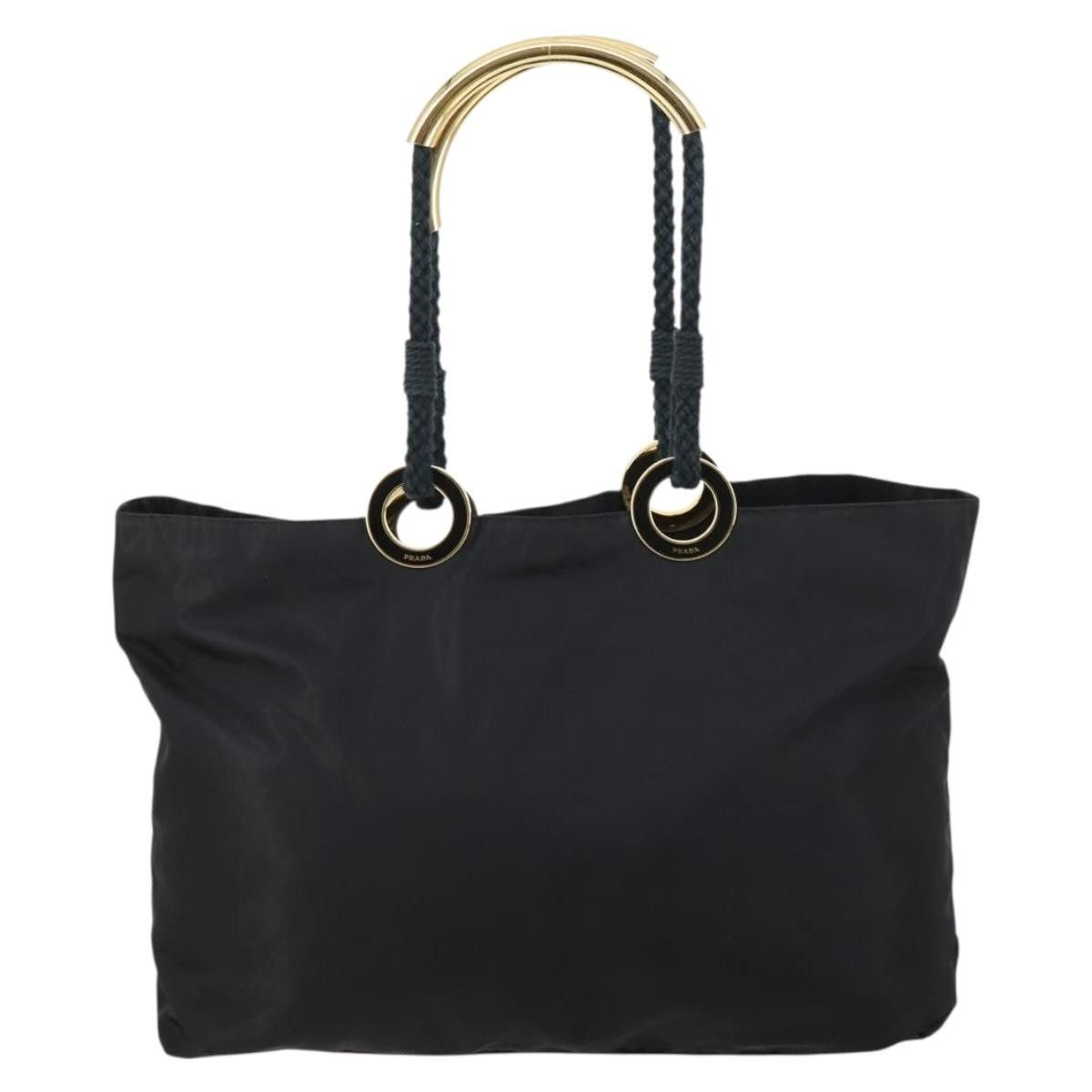 Prada Prada Convertible Metal Handle Satchel Quilted Tessuto Size ONE SIZE - 2 Thumbnail