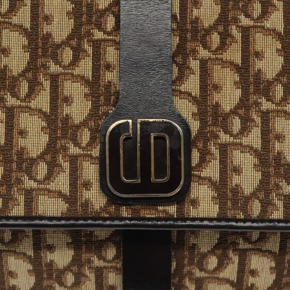 Dior Christian Dior Vintage CD Flap Shoulder Bag Canvas Size ONE SIZE - 12 Thumbnail