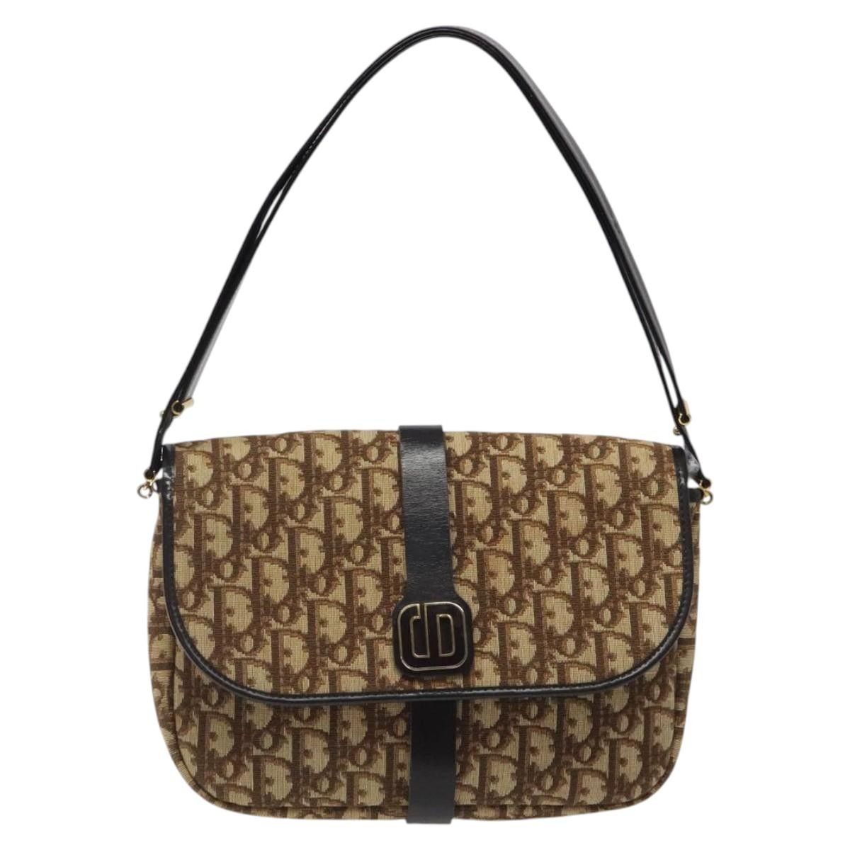Dior Christian Dior Vintage CD Flap Shoulder Bag Canvas Size ONE SIZE - 18 Thumbnail