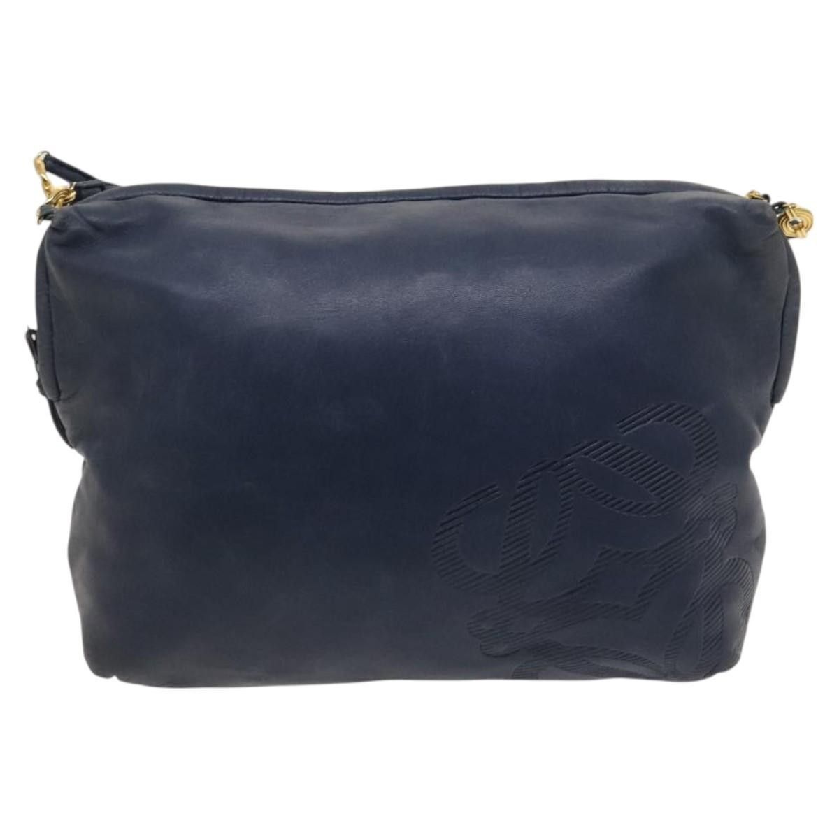 Loewe Loewe Anagram Shoulder Bag Leather Size ONE SIZE - 18 Thumbnail