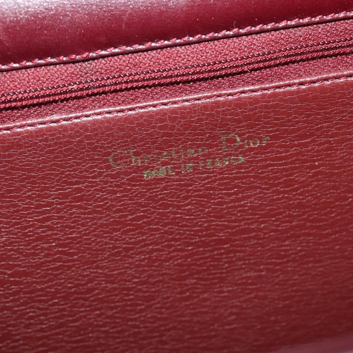 Dior Christian Dior Flap Shoulder Bag Leather Size ONE SIZE - 6 Thumbnail