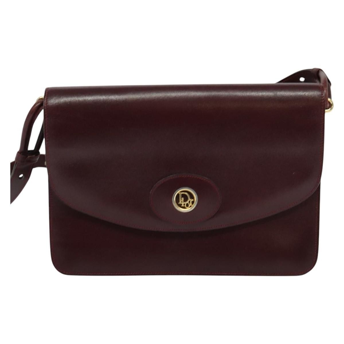 Dior Christian Dior Flap Shoulder Bag Leather Size ONE SIZE - 19 Thumbnail