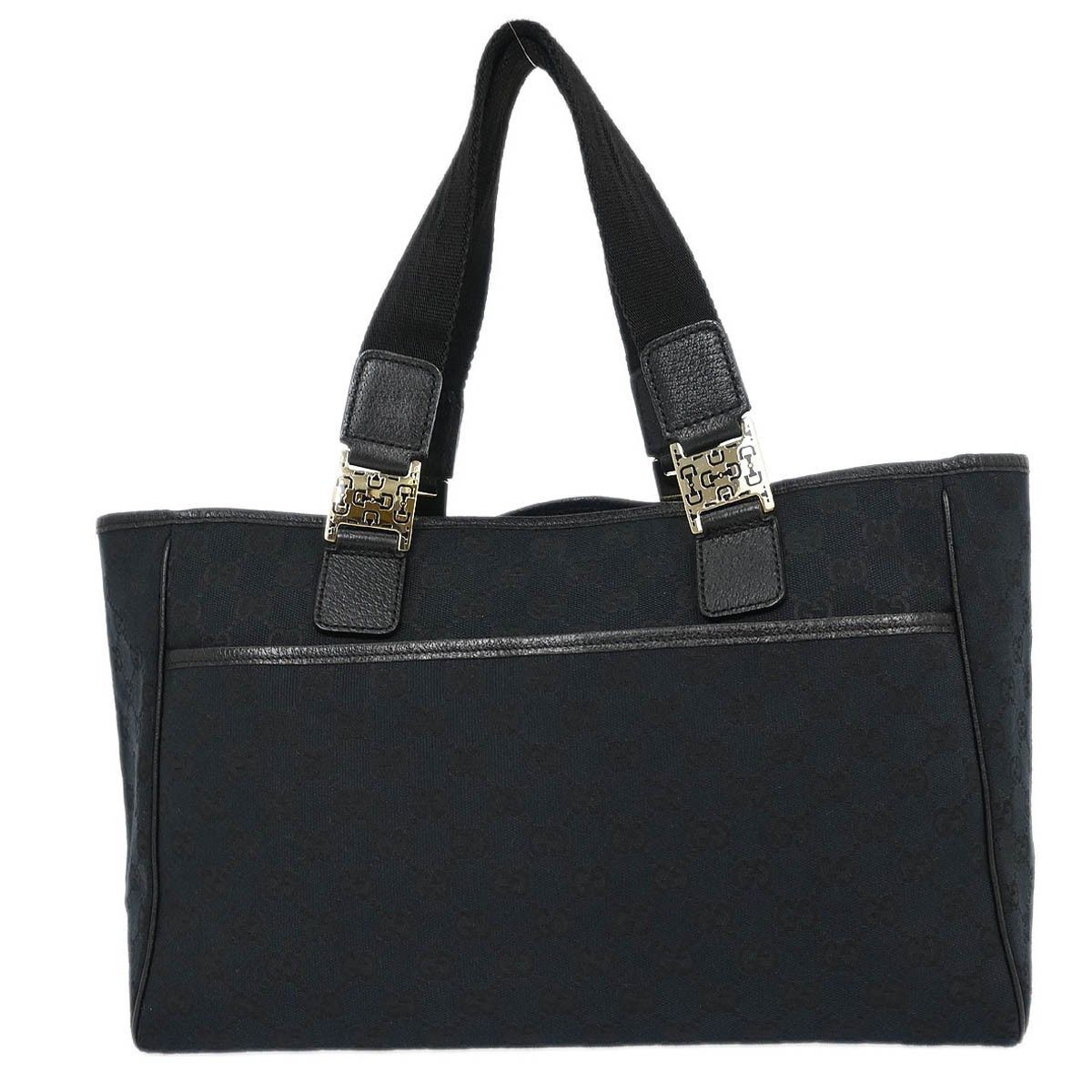 Gucci Gucci Web Handle Buckle Tote GG Canvas Size ONE SIZE - 2 Thumbnail