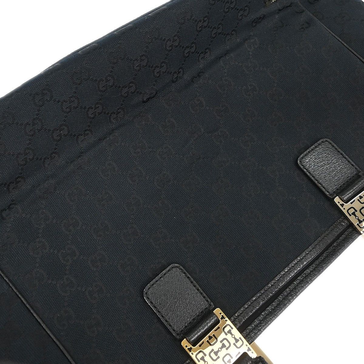 Gucci Gucci Web Handle Buckle Tote GG Canvas Size ONE SIZE - 9 Thumbnail