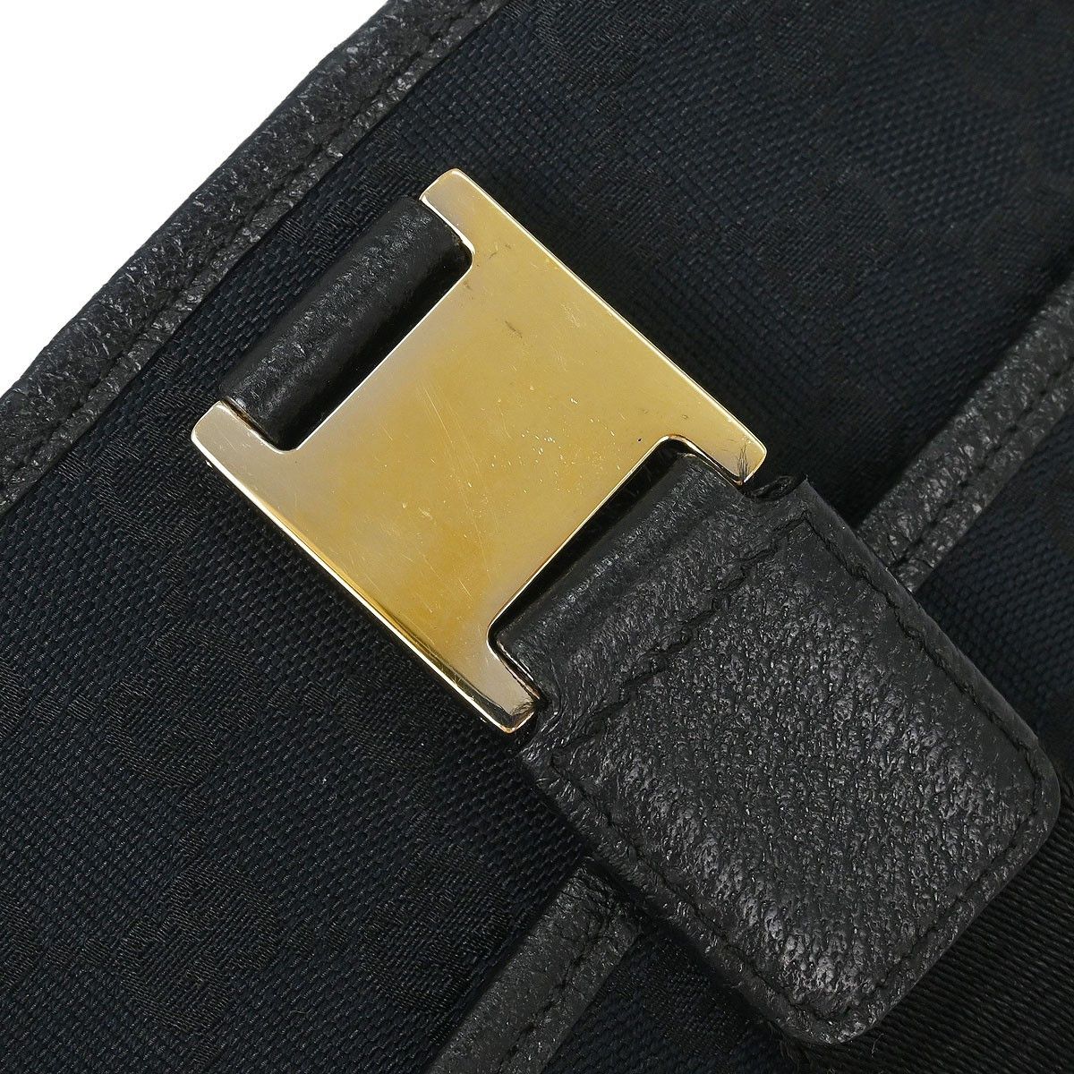 Gucci Gucci Web Handle Buckle Tote GG Canvas Size ONE SIZE - 10 Thumbnail