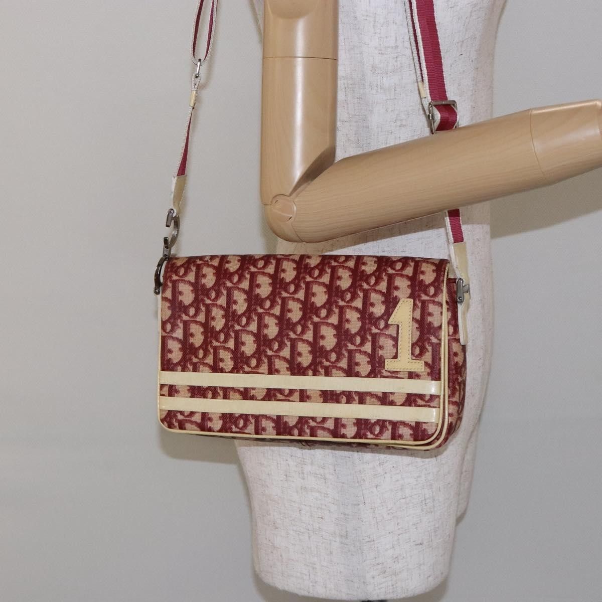 Dior Christian Dior Vintage Flap Crossbody Bag Canvas Size ONE SIZE - 14 Thumbnail