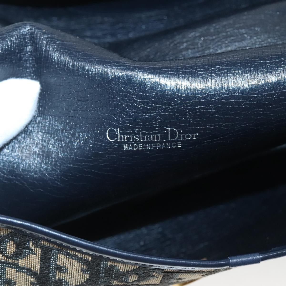 Dior Christian Dior Vintage CD Logo Shoulder Bag Leather Size ONE SIZE - 6 Thumbnail