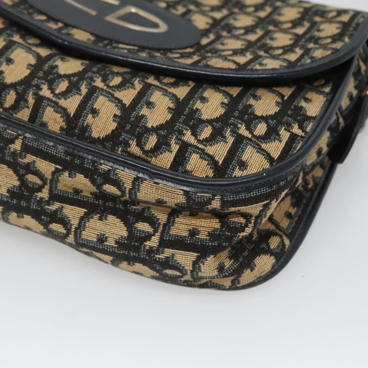 Dior Christian Dior Vintage CD Logo Shoulder Bag Leather Size ONE SIZE - 8 Thumbnail