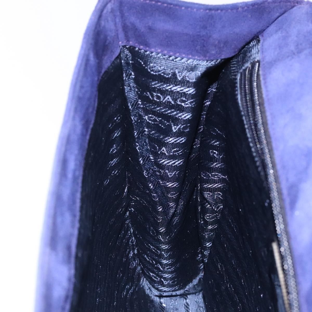 Prada Prada Vintage Handbag Suede Size ONE SIZE - 20 Thumbnail