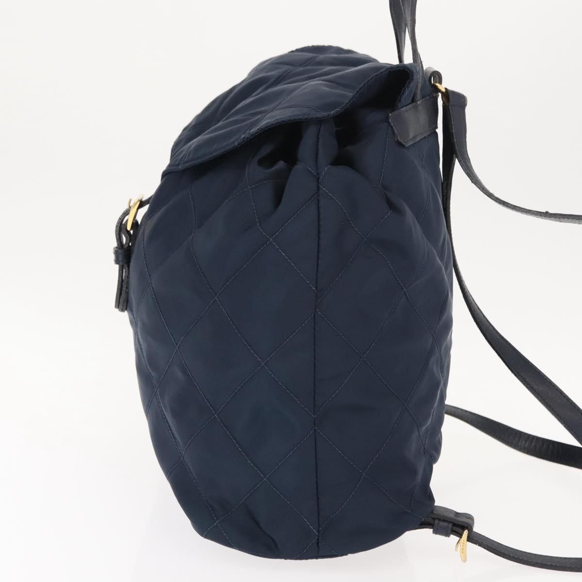 Prada Prada Buckle Backpack Quilted Tessuto Size ONE SIZE - 3 Thumbnail
