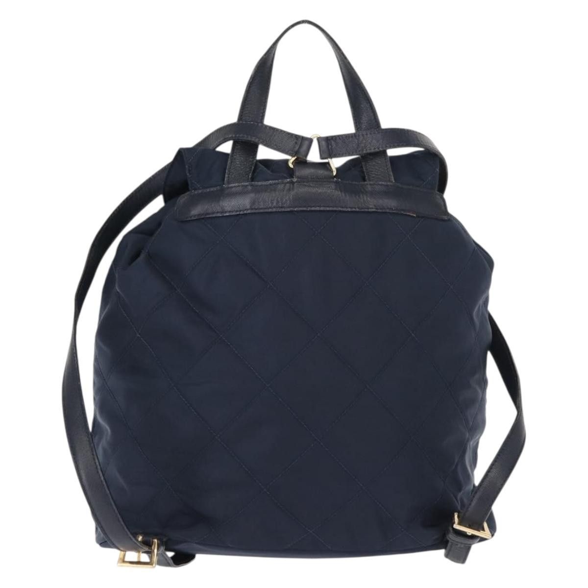 Prada Prada Buckle Backpack Quilted Tessuto Size ONE SIZE - 2 Thumbnail