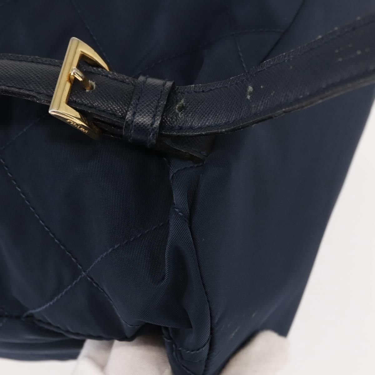 Prada Prada Buckle Backpack Quilted Tessuto Size ONE SIZE - 10 Thumbnail