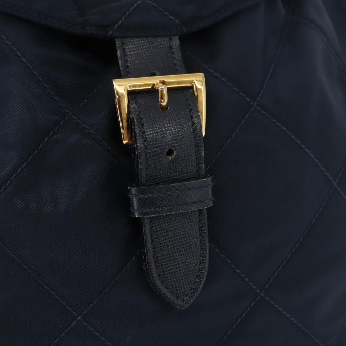 Prada Prada Buckle Backpack Quilted Tessuto Size ONE SIZE - 15 Thumbnail