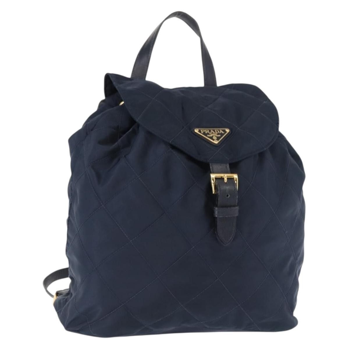 Prada Prada Buckle Backpack Quilted Tessuto Size ONE SIZE - 24 Thumbnail
