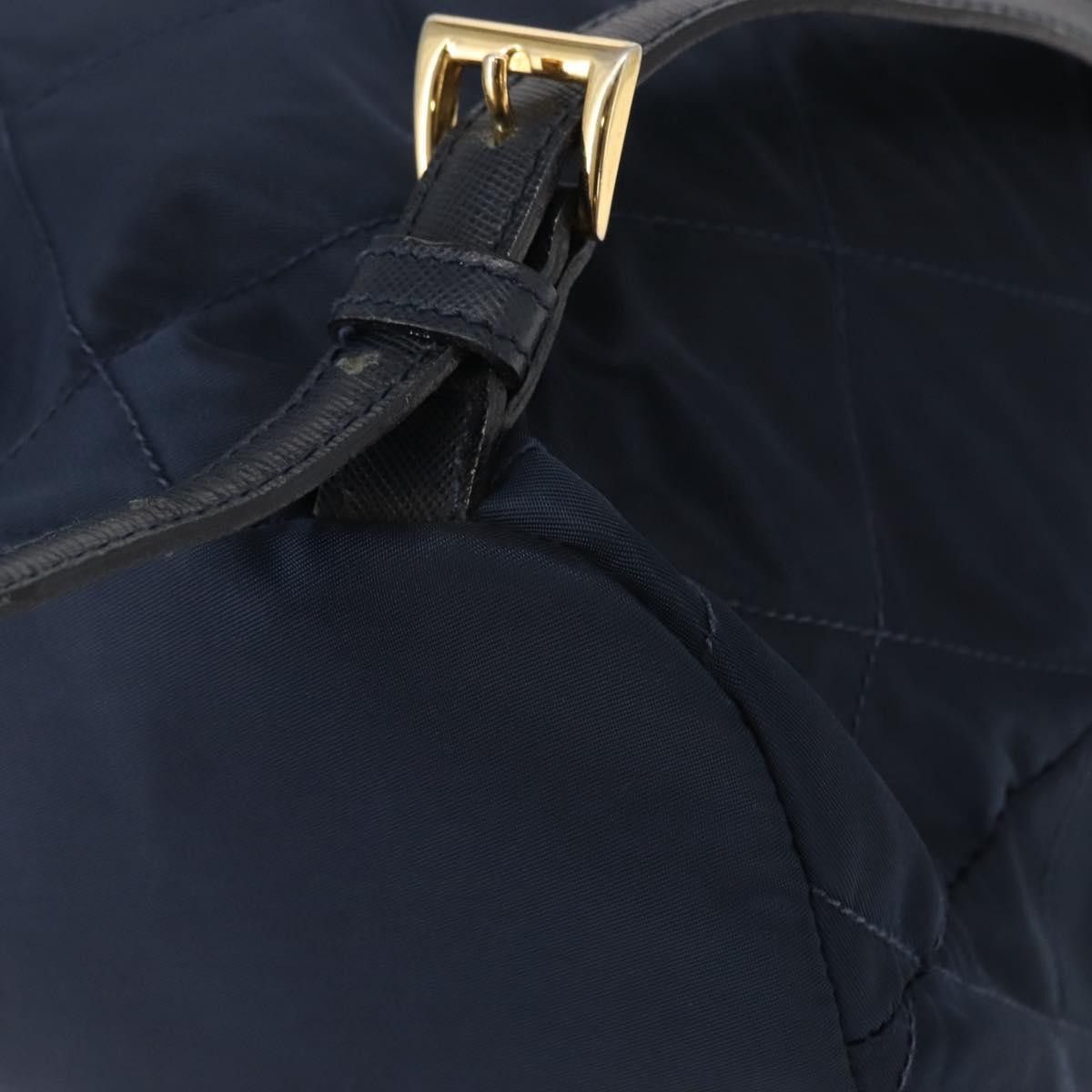 Prada Prada Buckle Backpack Quilted Tessuto Size ONE SIZE - 11 Thumbnail