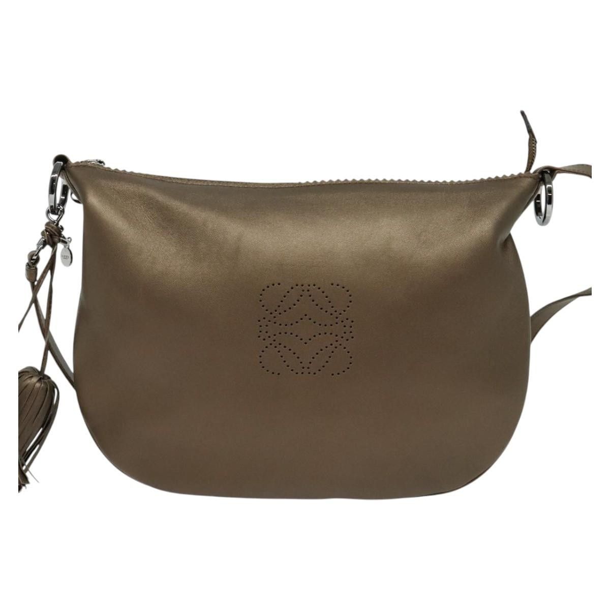 Loewe Loewe Anagram Shoulder Bag Leather Size ONE SIZE - 19 Thumbnail