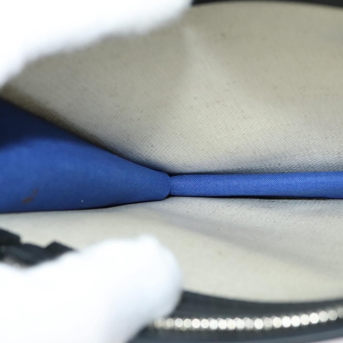 Balenciaga Balenciaga Navy Pochette Canvas and Leather Size ONE SIZE - 21 Thumbnail