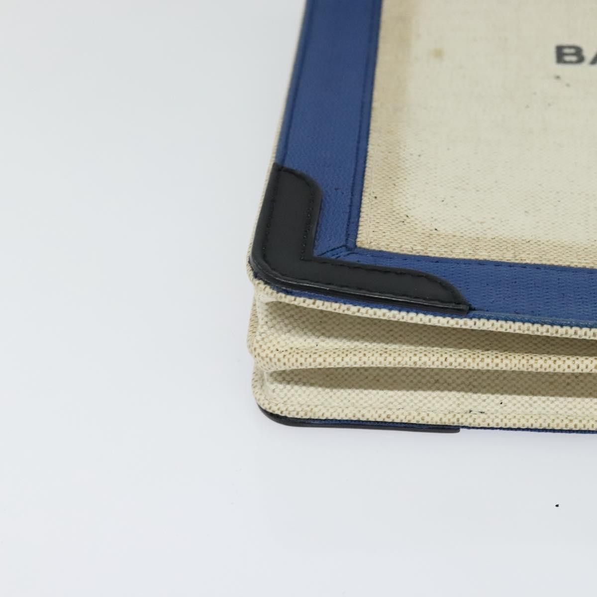Balenciaga Balenciaga Navy Pochette Canvas and Leather Size ONE SIZE - 9 Thumbnail