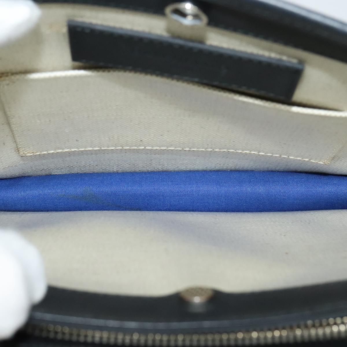 Balenciaga Balenciaga Navy Pochette Canvas and Leather Size ONE SIZE - 5 Thumbnail