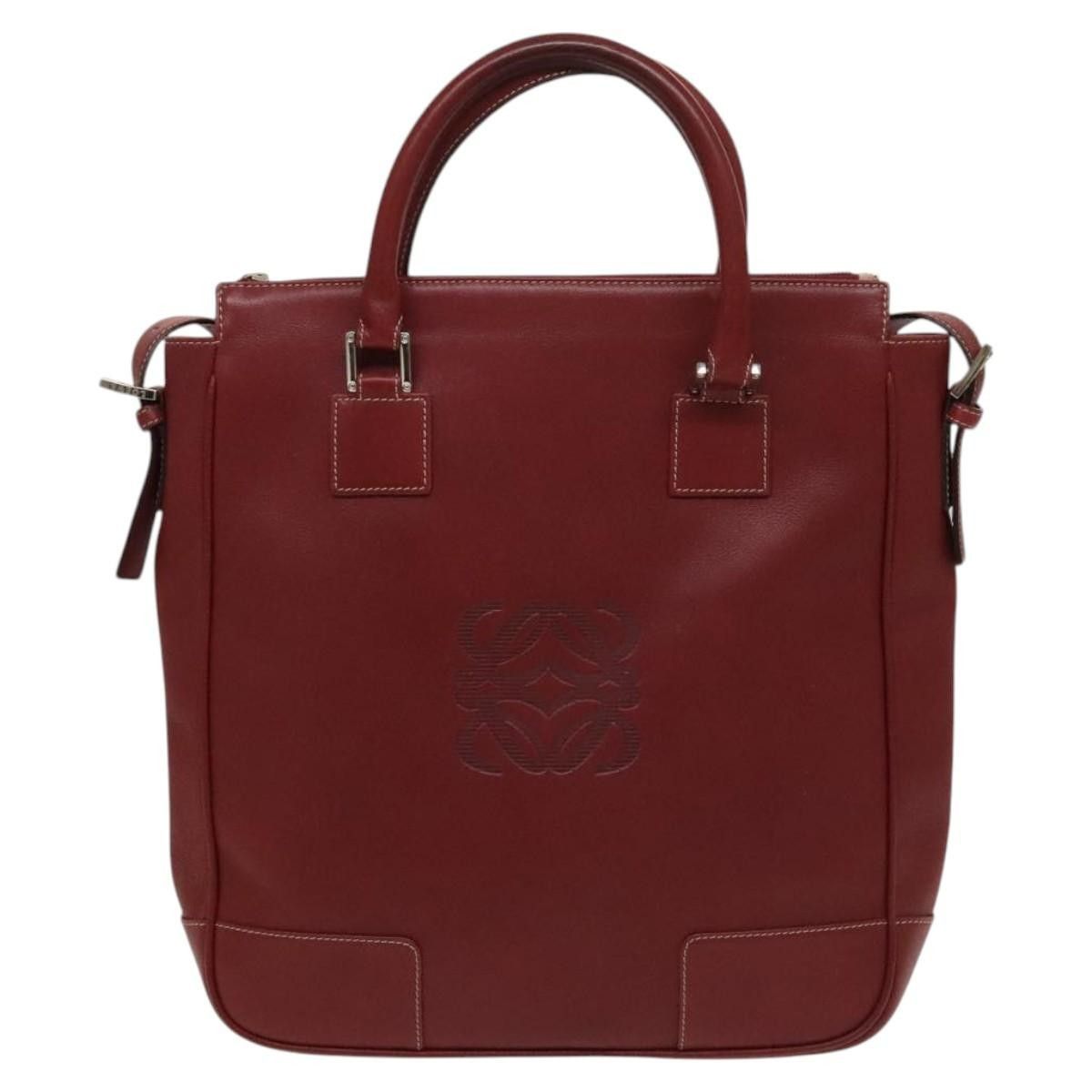 Loewe Loewe Anagram handbag Leather Size ONE SIZE - 19 Thumbnail