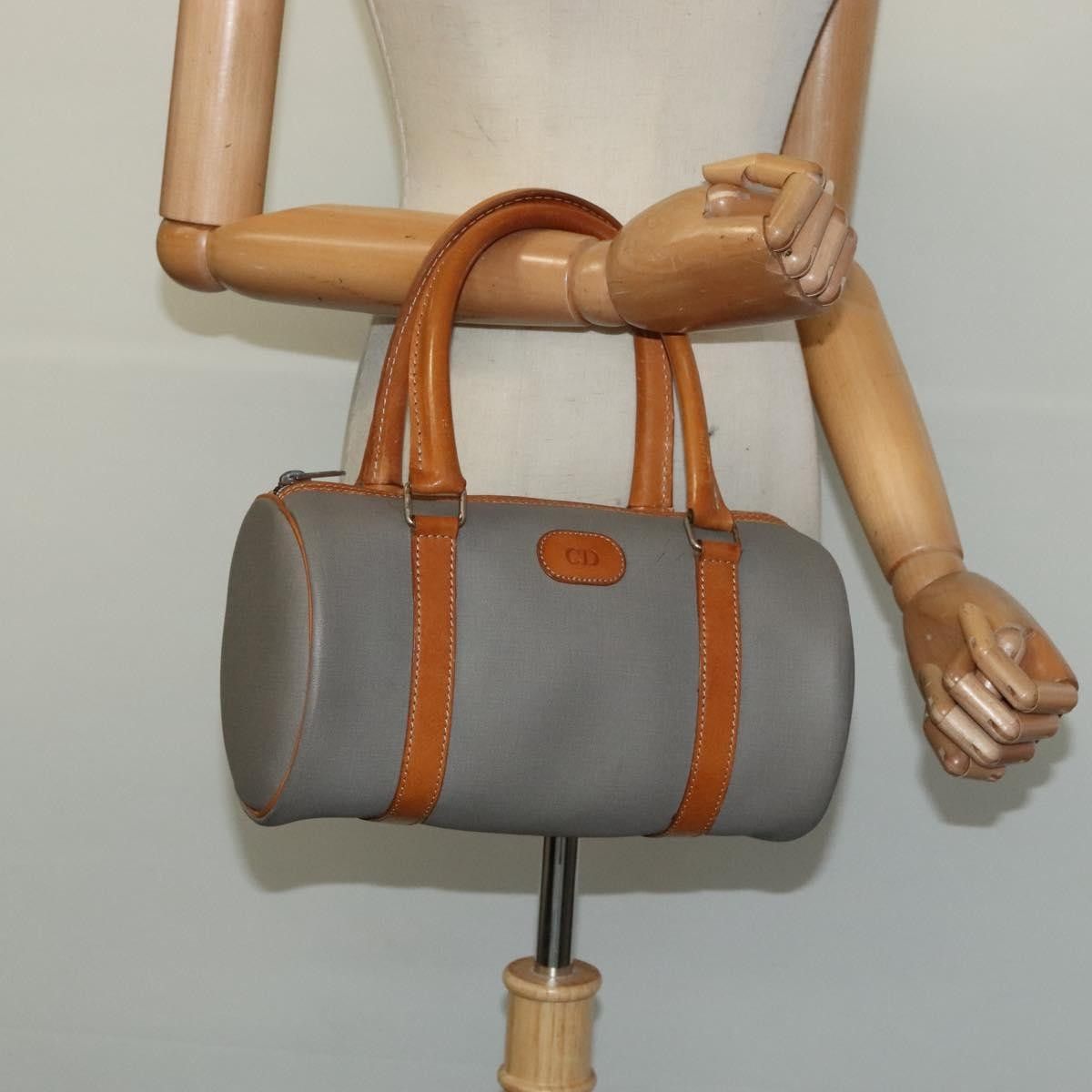Dior Christian Dior Vintage CD Handbag Canvas Size ONE SIZE - 14 Thumbnail