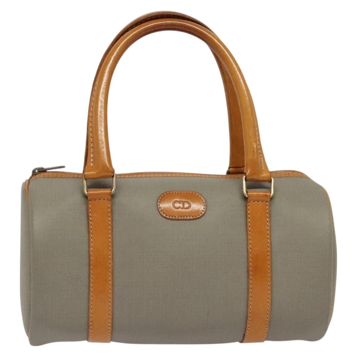 Dior Christian Dior Vintage CD Handbag Canvas Size ONE SIZE - 15 Thumbnail