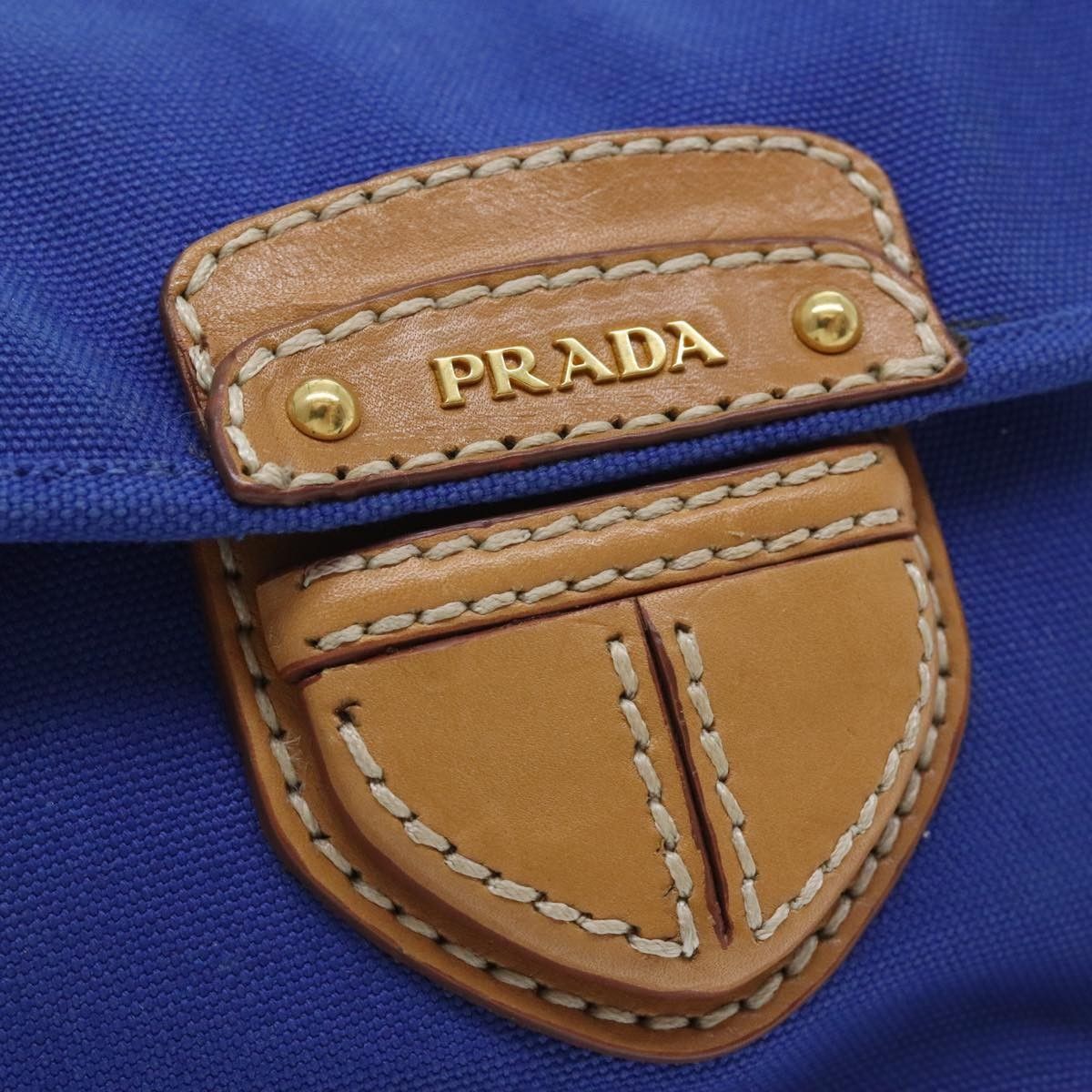 Prada Prada Push Lock Flap Shoulder Bag Canvas Size ONE SIZE - 12 Thumbnail