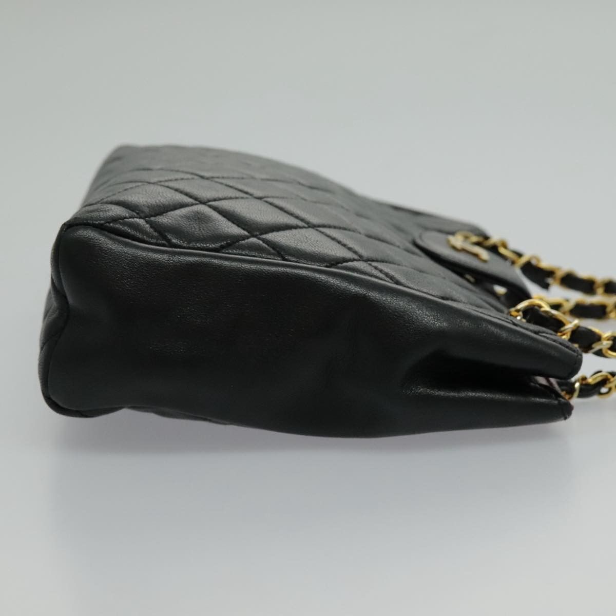 Chanel Chanel Vintage Chain Shoulder Bag Quilted Lambskin Size ONE SIZE - 4 Thumbnail
