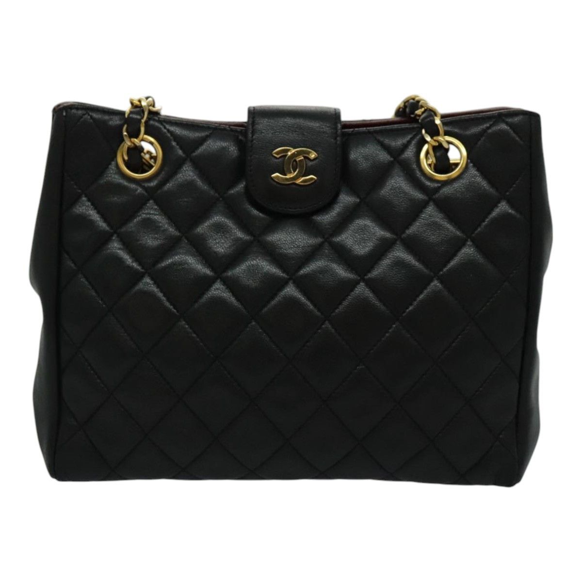 Chanel Chanel Vintage Chain Shoulder Bag Quilted Lambskin Size ONE SIZE - 19 Thumbnail