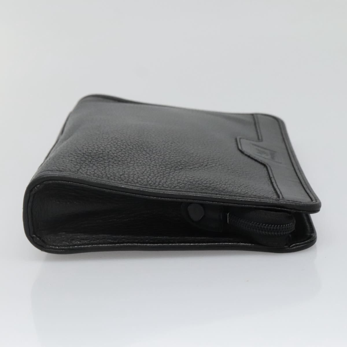 Burberry Burberry Zip Clutch Leather Size ONE SIZE - 4 Thumbnail