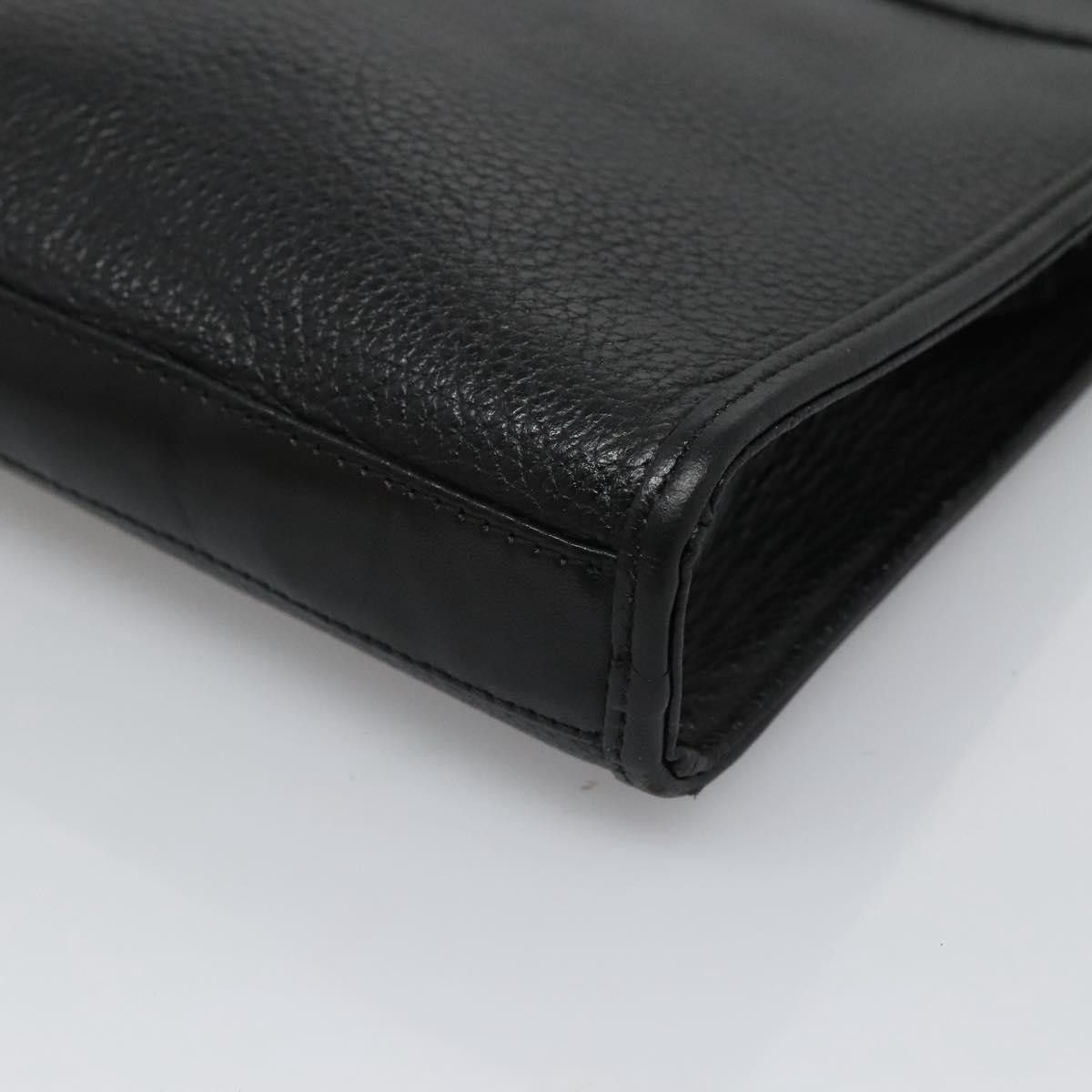 Burberry Burberry Zip Clutch Leather Size ONE SIZE - 7 Thumbnail