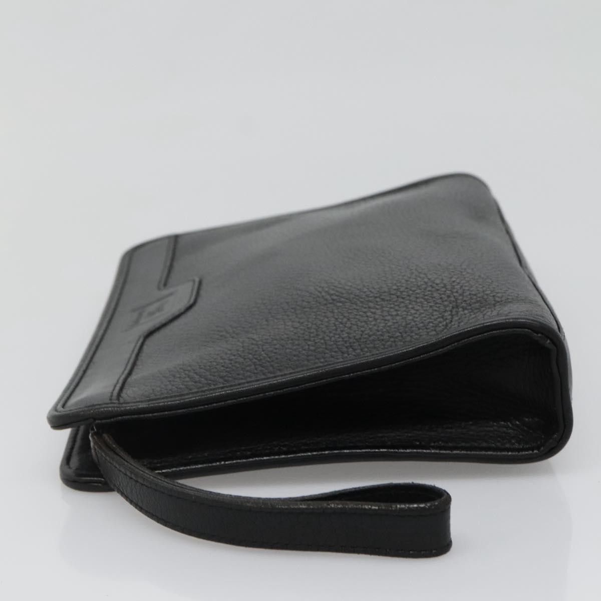 Burberry Burberry Zip Clutch Leather Size ONE SIZE - 3 Thumbnail