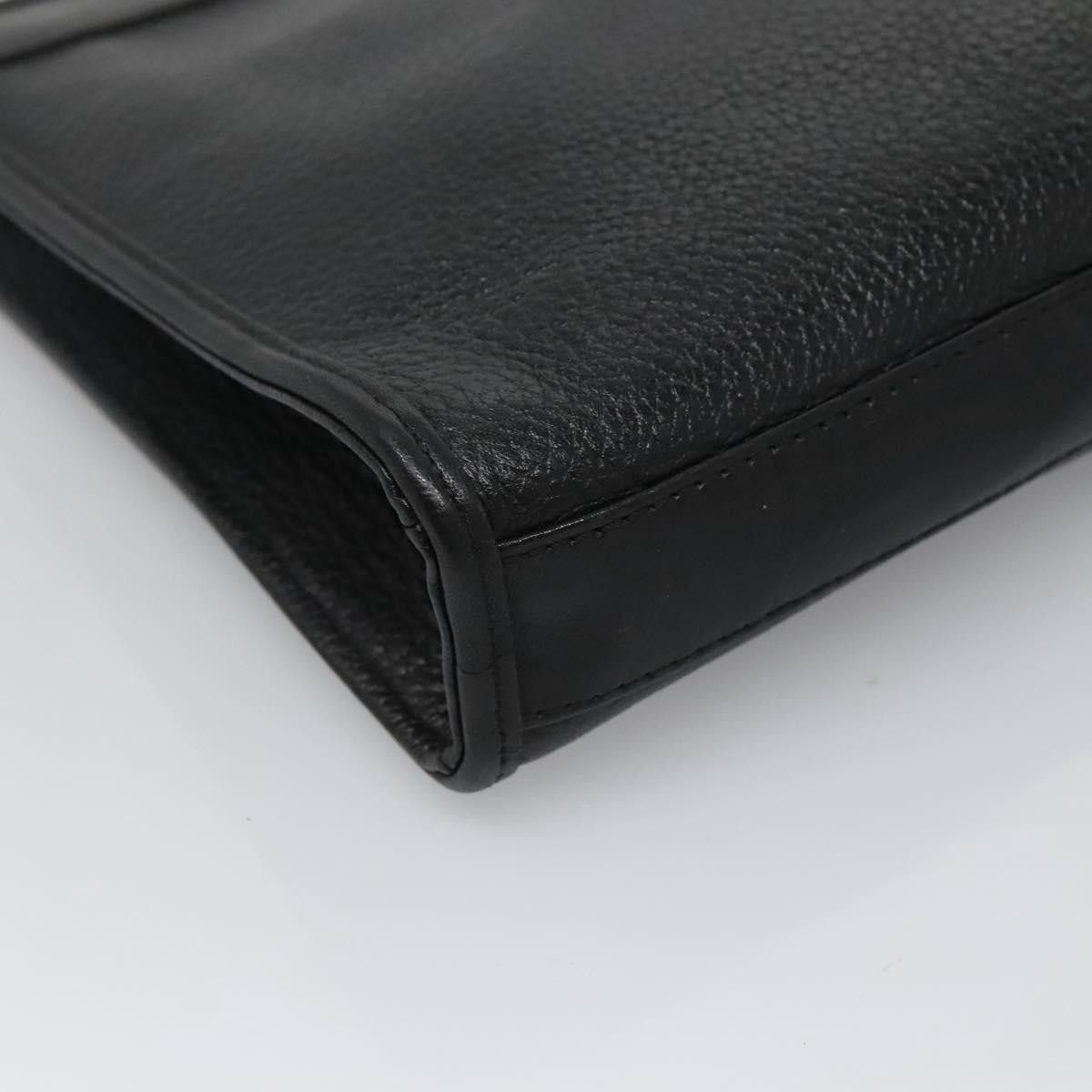Burberry Burberry Zip Clutch Leather Size ONE SIZE - 8 Thumbnail