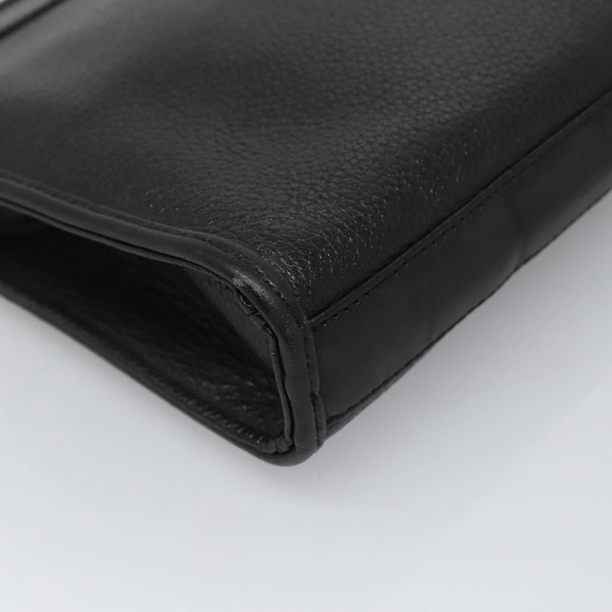 Burberry Burberry Zip Clutch Leather Size ONE SIZE - 9 Thumbnail