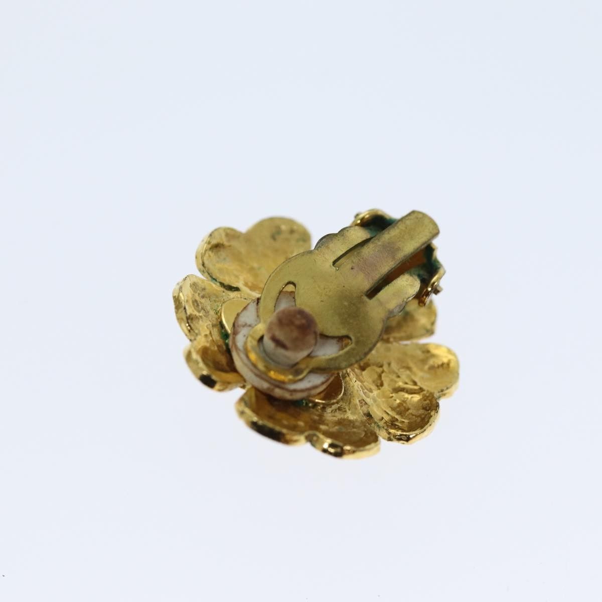 Chanel Chanel Vintage Camellia Clip-On Earrings Metal Size ONE SIZE - 7 Thumbnail